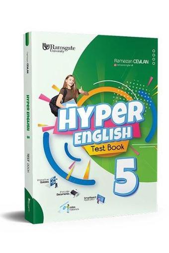 5. Sınıf Hyper English Test Book - Kolektif  - Ramsgate University
