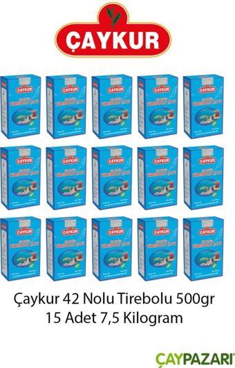 Çaykur 42 Nolu Tirebolu 500 Gr. 15 Adet (7,5 Kilogram)