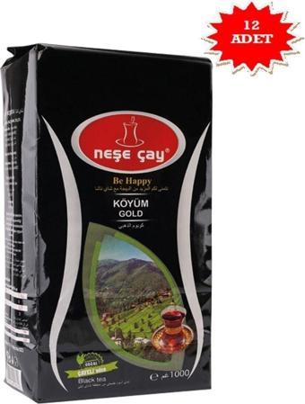 Neşe Çay Köyüm Gold Çay 1 Kg 12 Adet