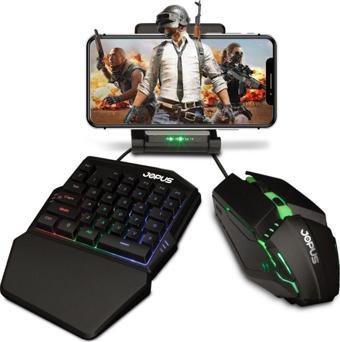 Pubg Oyun Konsolu Soğutucu Standlı Sorcerer Gaming Set Klavye Ve Mouse Fare Seti Pubg Oyun Seti