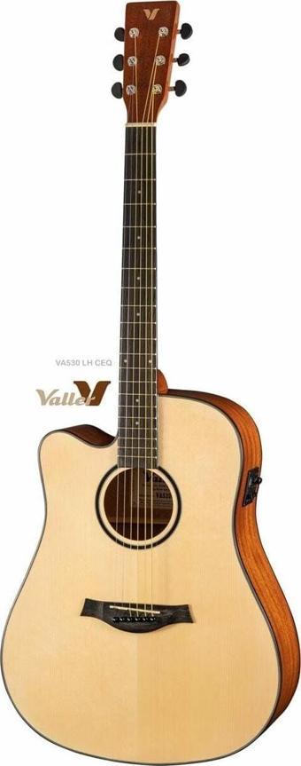 Valler VA530CEQ LH Left Hand Solak Elektro Akustik Gitar