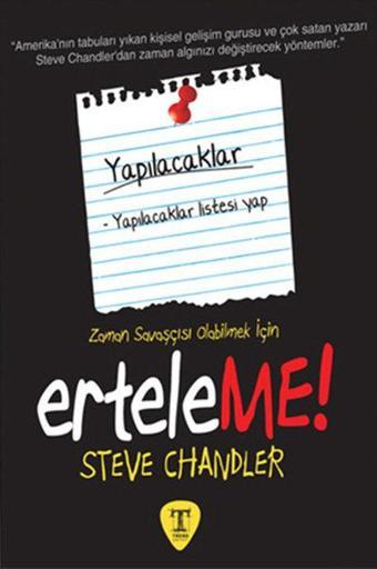 Erteleme! - Steve Chandler - Trend Yayınevi