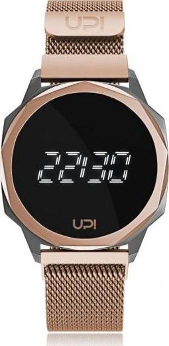 UPWATCH ICON GUN METAL ROSE LOOP BAND KOL SAATİ