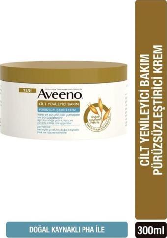 Aveeno Cilt Yenileyici Bakım Pürüzsüzleştirici Krem 300 ml