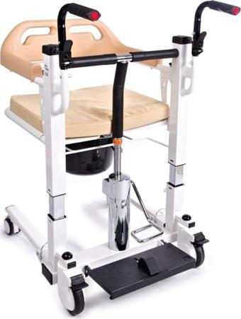 Medcenter Comfort Plus Dm-160 Tuvaletli Tekerlekli Ayak Pedallı Manuel Sandalye