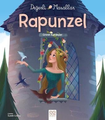 Değerli Masallar-Rapunzel - Grimm Kardeşler - 1001 Çiçek