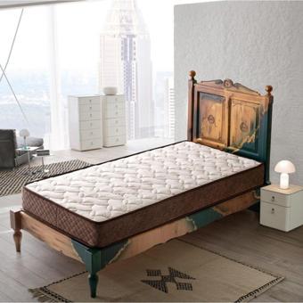 Heyner 70x110 Sea Shell Coffee Bamboo Yaylı Ortopedik Bebek Yatağı