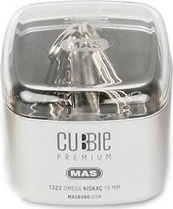 Mas Cubbie Premium Omega Kıskaç 19mm Silver