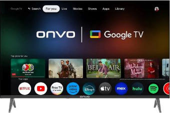 Onvo 50OVF9000 4K Ultra HD 50" 127 Ekran Uydu Alıcılı Google Smart QLED TV