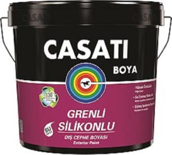 Casati Grenli Silikonlu Dış Cephe Boyası 25 Kg Beyaz