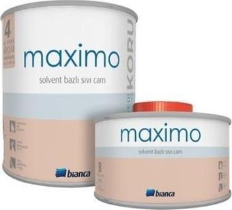 Bianca Maximo Solvent Bazlı Şeffaf Parlak Sıvı Cam 500 Gr