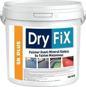 DryFix Sb Plus Polimer Esaslı Su Yalıtım Malzemesi 18 Kg Beyaz