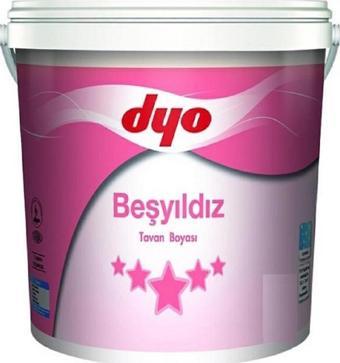 Dyo Beşyıldız Tavan Boyası 10 Kg