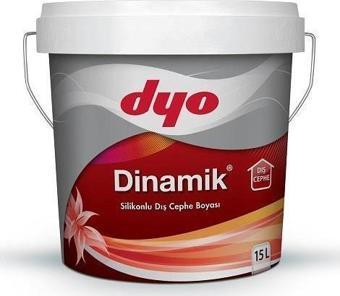 Dyo Dinamik Silikonlu Dış Cephe Boyası 15 Lt Beyaz