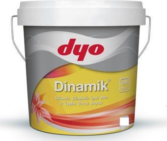 Dyo Dinamik Silikonlu İpek Mat İç Cephe Boyası 2.5 Lt Beyaz