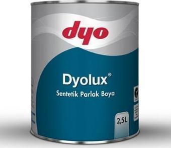 Dyo Dyolüx Sentetik Parlak Boya 2.5 Lt Siyah