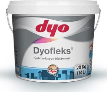 Dyofleks Çatı İzolasyon Malzemesi 20 Kg Beyaz