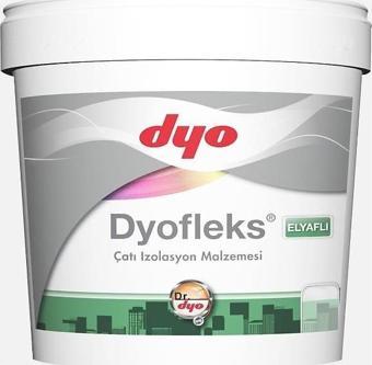 Dyofleks Elyaflı Çatı Su İzolasyon Malzemesi 5 Lt Beyaz