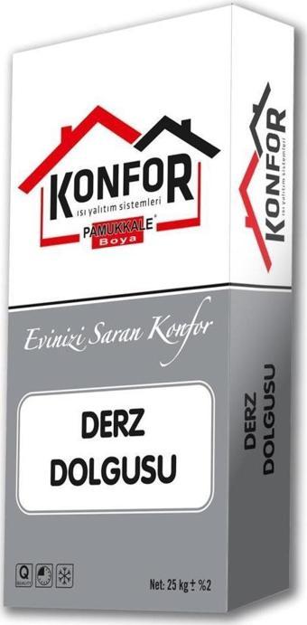 Konfor Derz Dolgu Silikonlu Beyaz 20 Kg