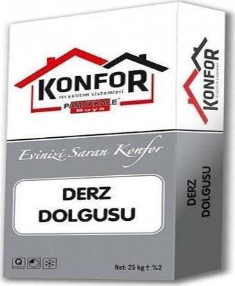 Konfor Derz Dolgu Silikonlu Gri 20 Kg