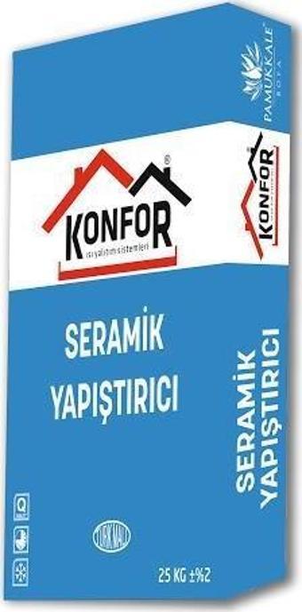 Konfor Seramik Yapıştırıcı 25 Kg Beyaz