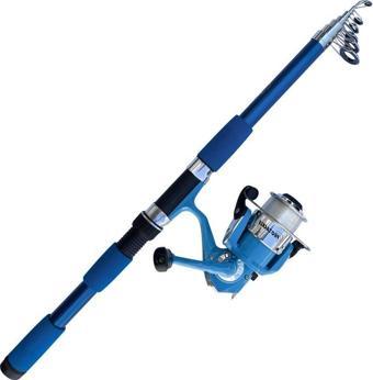 Protackle Combo Kamış Makine Set 2.40 mt Mavi