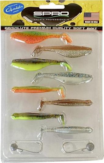 Spro Ready 4663 505 7-8 cm Suni Yem & Jig Head Seti