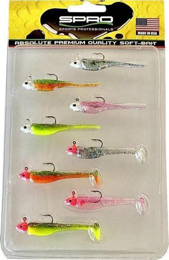 Spro Ready 4663 507 5 cm Suni Yem & Jig Head Seti