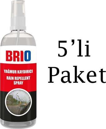 Brio Yağmur Kaydırıcı Sprey 250 Ml 5'li Paket