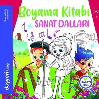 Sanat Dalları Boyama Kitabı - Ayşe Şule Bilgiç - Düşyeri Yayınları