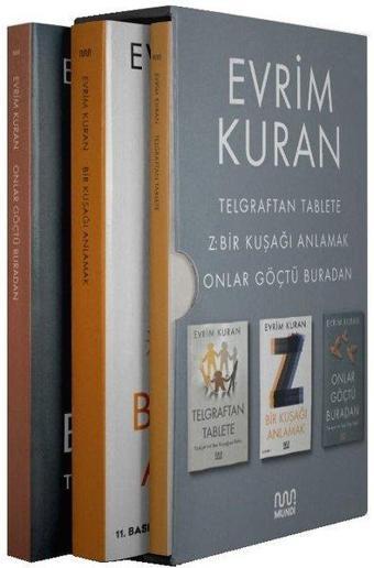 Evrim Kuran Seti - 3 Kitap Takım - Evrim Kuran - Mundi