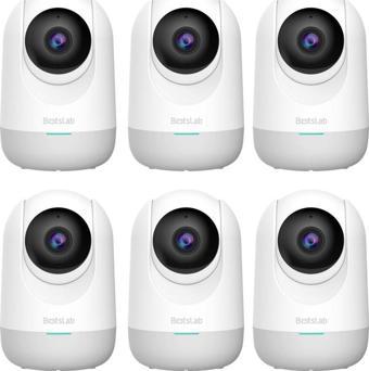 Botslab 360+ C211 2K Pro Medium Bundle WiFi 360° Güvenlik Kamerası Bebek Monitörü Evcil Hayvan Kamerası IP Kamera 6'Lı