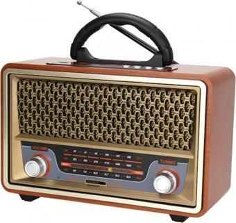 M-157Bt Nostaljik Bluetooth Radyo Mp3 24 Cm