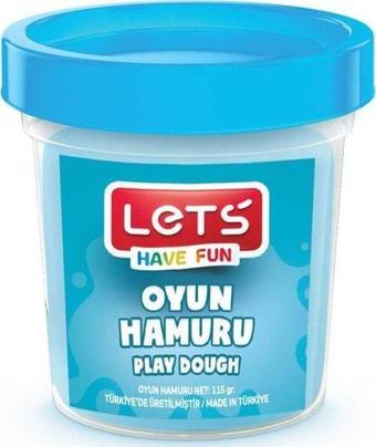 Lets Tenk Renk Oyun Hamuru Mavi 115 gr. L8440-3