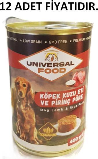 Universal Unıversal Food Köpek Kuzu Etli Pate