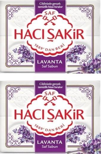 Hacı Şakir Banyo Sabunu Lavanta 2X 600  gr Hacışakir 2 Adet  1200 gr