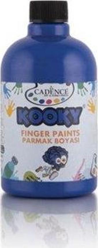 Cadence Kooky Parmak Boya 3004 Mavi 500Ml