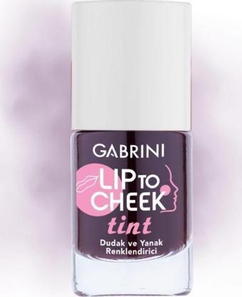 Gabrini Lip To Cheek Tint Cherry Red Dudak ve Yanak Renklendirici Yağ