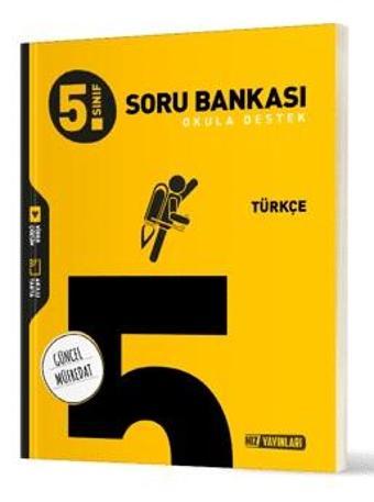 Hız Yayınları 2025 5. Sınıf Türkçe Soru Bankası Yeni Müfredat - Hız Yayınları