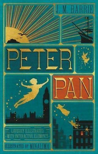 Peter Pan (MinaLima Edition) (lllustrated with Interactive Elements) - James Matthew Barrie - HarperCollins