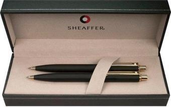 Sheaffer 327-9 Sentinel Tükenmez Kalem - Versatil Kalem Mat Siyah Altın