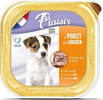 Plaisir Pate 150Gr Tavuk Etli Yavru 1Adet Yaş Köpek Maması