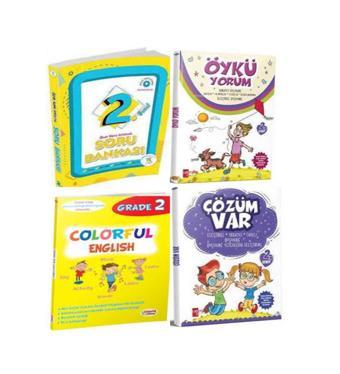 2.Sınıf Konu Anlatımlı Soru Bankası+ Colorful English 2 Ve Öykü Yorum+Çözüm Var - 5 Renk Yayınları