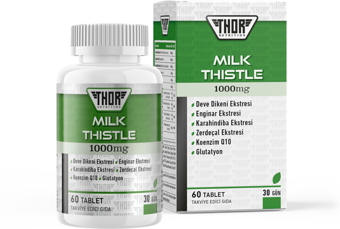 MİLK THİSTLE & ENGİNAR KOMPLEKS (KARACİGER KORUYUCU) 1000 mg 60 Tablet 30 Gün