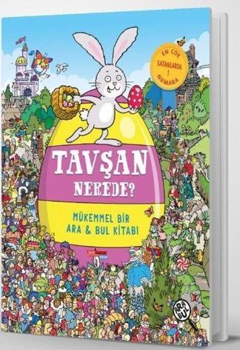 Tavşan Nerede? Mükemmel Bir Ara ve Bul Kitabı - Helen Brown - Dahi Olacak Çocuk Yayınları