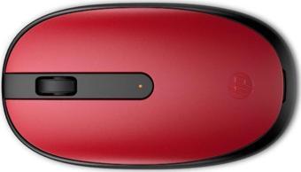 HP 240 Kablosuz Bluettooh Mouse - Kırmızı - 43N05AA