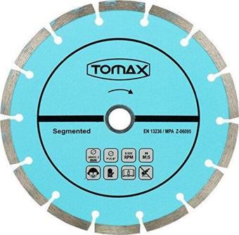 ORJİNAL - Tomax Segmenti Elmas - Beton Kesici 180X22.5