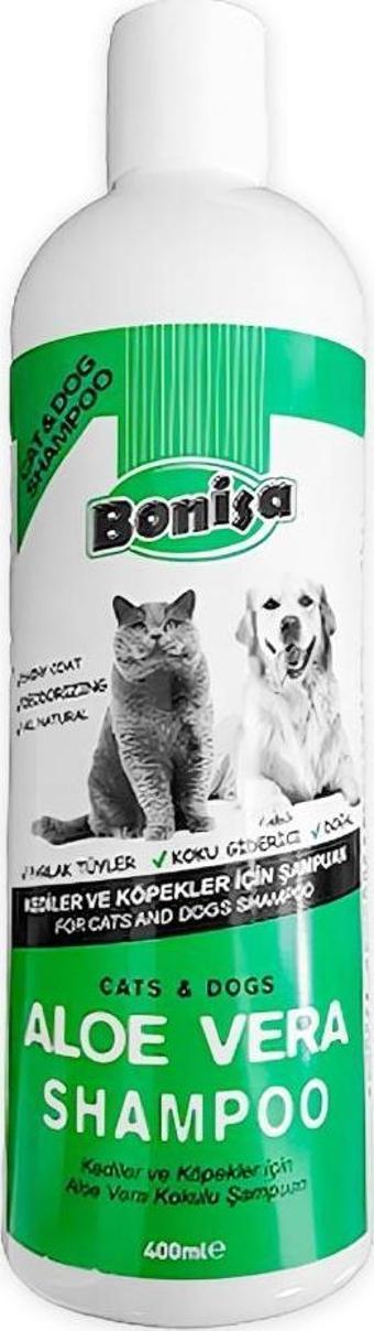 Bonisa Kedi ve Köpek Şampuanı 400 ml Aloevera Kokulu