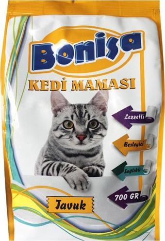 Bonisa Tavuklu Kedi Maması 700 Gr