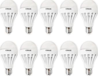 Omax 5W Tasarruflu Led Ampul 10'lu